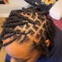 Medium Freestyle swirl braids