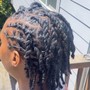 Medium Freestyle swirl braids