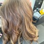 Shampoo $Blowdry with Flat Iron or Curling Iron Finish