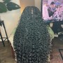 Bob French curls Braids