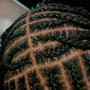 Kid's small knotless Braids