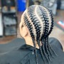 Cornrows 2-8 (full head)