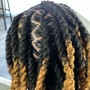 Fulani Half Up Sew In