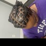 Adult retwist and style