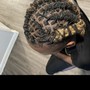 Kid retwist and style (13 and under)