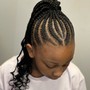 Smaller Cornrow /Braids Add on (kids)