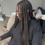 Large knotless braids