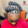 Men Braids- Half Head