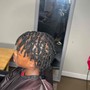 Loc retwist and style