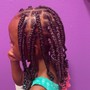 Kid's Natural Hair Braids w/ Beads