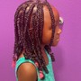 Kid's Natural Hair Braids w/ Beads