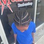 2 Strand Twist w/ extensions