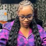 Flip-Over Tribal / Fulani Knotless Braids