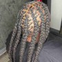 Boys conrow braids