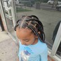 Boys conrow braids