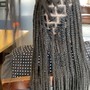 Kids knotless Braids (medium)