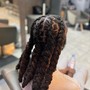 Small knotless Braids (mid-back length )