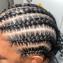 ~ Male 2 Stitched Braids