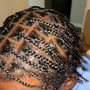 ~ Male 2 Stitched Braids