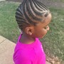 Small knotless Braids