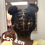 Insta locs (short hair)