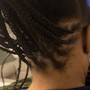 Small knotless braids