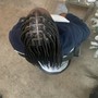 Medium Knotless Braids (Mid back)