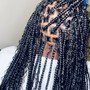 Small BOHO Senegalese Twist -HUMAN HAIR INCLUDED