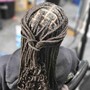 2 wk touch up front 2 rows ONLY box braids