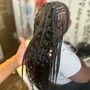 Half Braids + Half Sew In (Medium 52”)