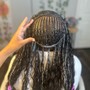 Half Braids + Half Sew In (Medium 52”)