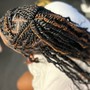 Medium Knotless Braids