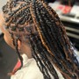 Medium Knotless Braids