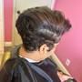 Sleek Ponytail (Quickweave half up half down)