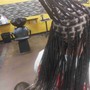 Locs retwist full/haed