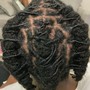 Cuban Twist Over Locs