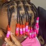 Kids box braids