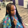 Knotless Individual Braids