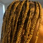 Large Knotless Braids (Waist Length)