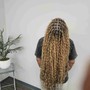 Knotless braids