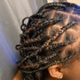 Small Knotless Braids