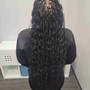 Knotless braids