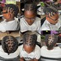 Kid’s Locs Maintenance with any style or updo AGE 12 AND UNDER!!!