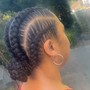 (4) Stitch Feed-In Braids