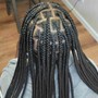 Medium Box Braids/Singles