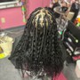 Box Braids medium knottless