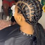 Adult feedin braids 7-10