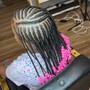 Adult feedin braids 7-10