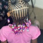 Kid's knotless Braids (5-12 yrs.)