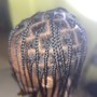 Medium Knotless Box Braids